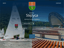 Tablet Screenshot of gminastezyca.pl