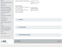 Tablet Screenshot of bip.gminastezyca.pl